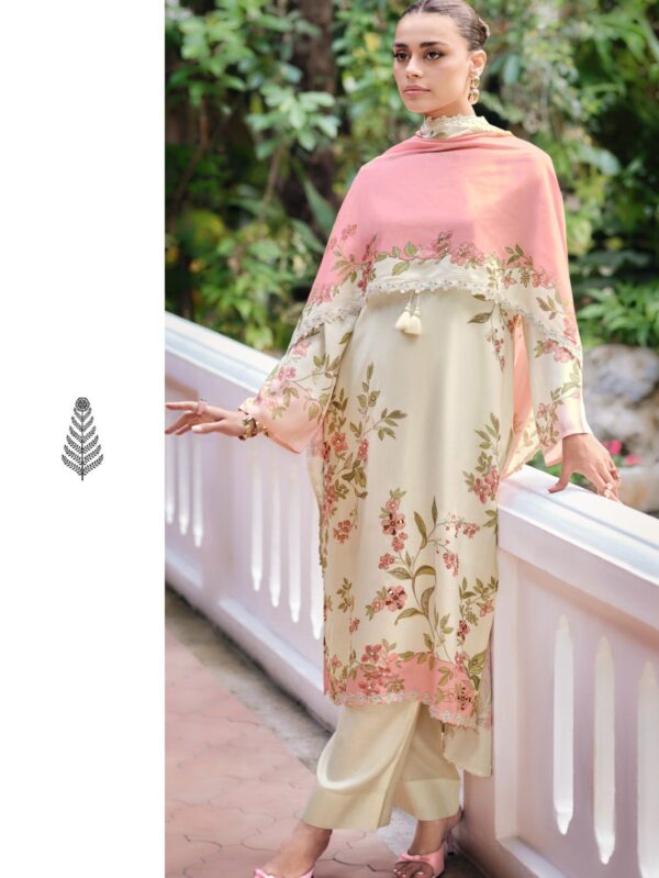 VARSHAA  FASHION
MEHRAAJ MJ-01 TO MJ-02 SERIES VISCOSE MUSLIN STITCH WORK SUMMER  COLLECTION SALWAR KAMEEZ - MJ-01