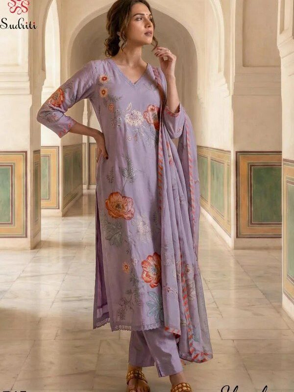 SAHIBA SUDRITI
SHAVLEEN PURE COTTON LAWN DIGITAL PRINT SALWAR KAMEEZ SUMMER COLLECTIONS - 745