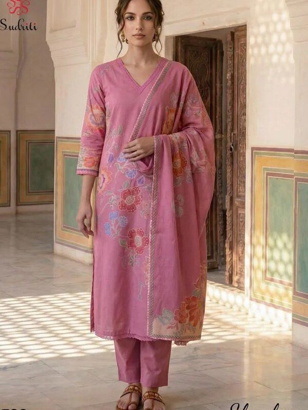 SAHIBA SUDRITI
SHAVLEEN PURE COTTON LAWN DIGITAL PRINT SALWAR KAMEEZ SUMMER COLLECTIONS - 728